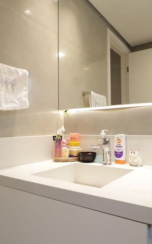 Apartamento à venda com 266m², 3 quartos e 3 vagasBanheiro da Suíte 3