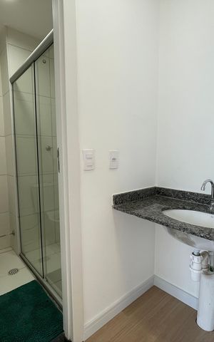 Apartamento à venda com 34m², 2 quartos e sem vaga Apartamento à venda com 34m², 2 quartos e sem vagaBanheiro