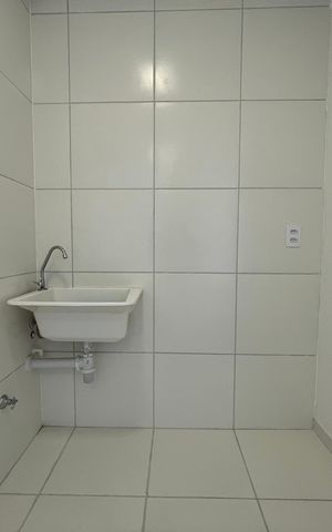 Apartamento à venda com 34m², 2 quartos e sem vaga Apartamento à venda com 34m², 2 quartos e sem vagaCozinha e Área de Serviço