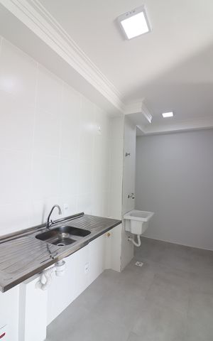Apartamento à venda com 50m², 2 quartos e 1 vagaCozinha e Área de Serviço