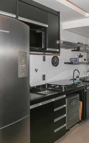 Apartamento à venda com 70m², 2 quartos e 2 vagasCozinha e Área de Serviço