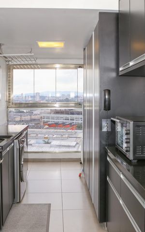Apartamento à venda com 70m², 2 quartos e 2 vagasCozinha e Área de Serviço