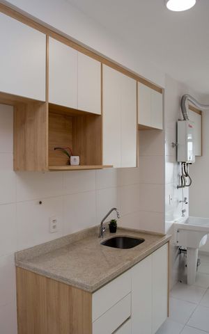 Apartamento à venda com 65m², 2 quartos e 1 vagaCozinha