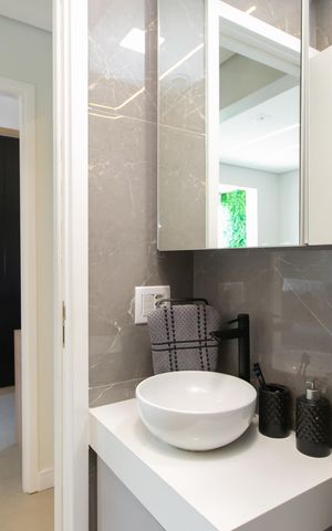 Apartamento à venda com 39m², 2 quartos e 1 vaga Apartamento à venda com 39m², 2 quartos e 1 vagaBanheiro