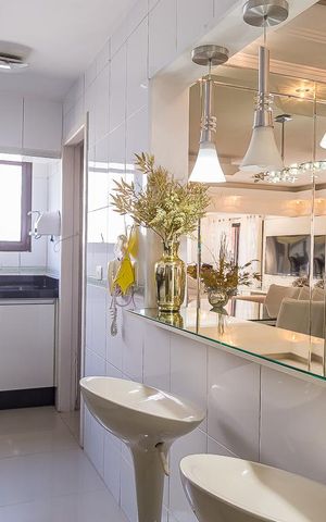 Apartamento à venda com 153m², 2 quartos e 2 vagas Apartamento à venda com 153m², 2 quartos e 2 vagasCozinha