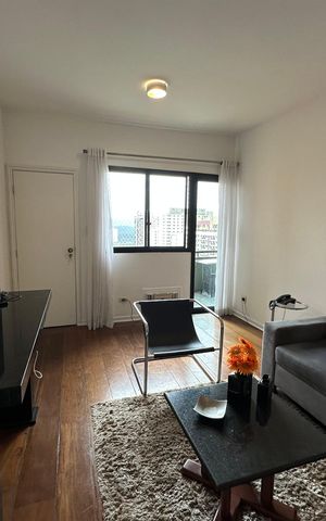 Studio para alugar com 42m², 1 quarto e 1 vaga Studio para alugar com 42m², 1 quarto e 1 vagaSala