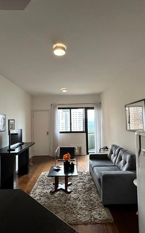 Studio para alugar com 42m², 1 quarto e 1 vaga Studio para alugar com 42m², 1 quarto e 1 vagaSala
