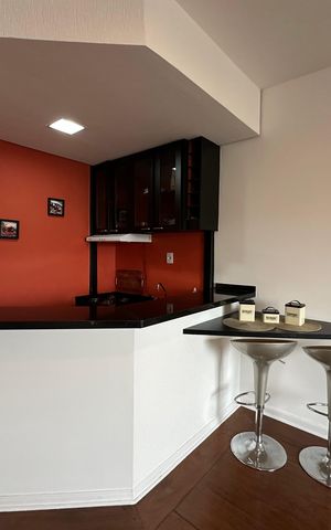 Studio para alugar com 42m², 1 quarto e 1 vaga Studio para alugar com 42m², 1 quarto e 1 vagaSala