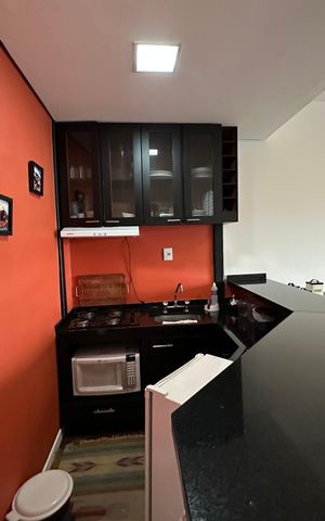 Studio para alugar com 42m², 1 quarto e 1 vaga Studio para alugar com 42m², 1 quarto e 1 vagaCozinha