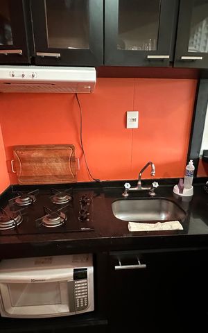 Studio para alugar com 42m², 1 quarto e 1 vaga Studio para alugar com 42m², 1 quarto e 1 vagaCozinha
