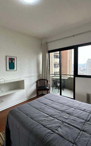 Studio para alugar com 42m², 1 quarto e 1 vaga Studio para alugar com 42m², 1 quarto e 1 vagaQuarto