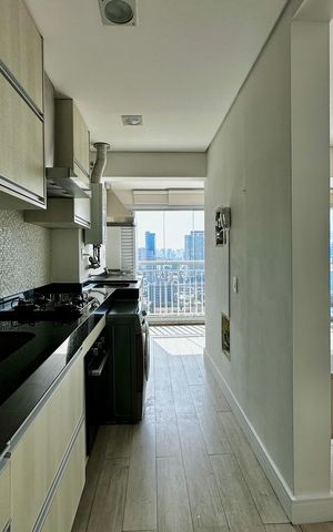 Apartamento à venda com 49m², 1 quarto e 1 vaga Apartamento à venda com 49m², 1 quarto e 1 vagaCozinha