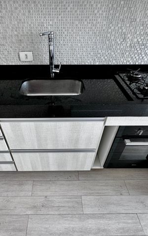 Apartamento à venda com 49m², 1 quarto e 1 vaga Apartamento à venda com 49m², 1 quarto e 1 vagaCozinha