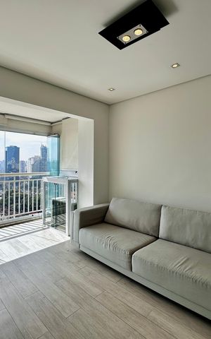 Apartamento à venda com 49m², 1 quarto e 1 vaga Apartamento à venda com 49m², 1 quarto e 1 vagaSala