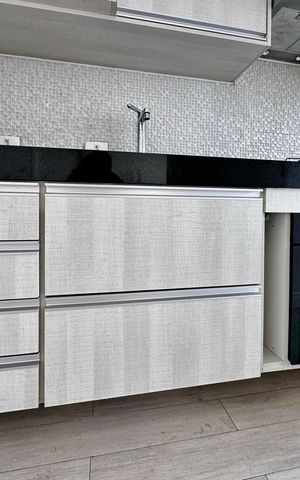 Apartamento à venda com 49m², 1 quarto e 1 vaga Apartamento à venda com 49m², 1 quarto e 1 vagaCozinha