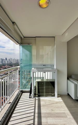 Apartamento à venda com 49m², 1 quarto e 1 vaga Apartamento à venda com 49m², 1 quarto e 1 vagaVaranda