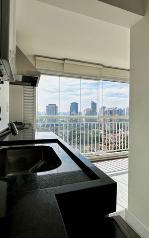 Apartamento à venda com 49m², 1 quarto e 1 vaga Apartamento à venda com 49m², 1 quarto e 1 vagaÁrea de Serviço