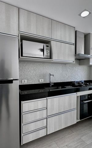 Apartamento à venda com 49m², 1 quarto e 1 vaga Apartamento à venda com 49m², 1 quarto e 1 vagaCozinha
