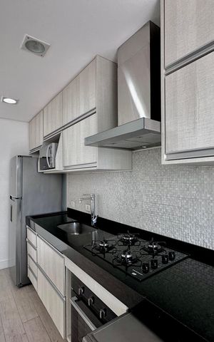 Apartamento à venda com 49m², 1 quarto e 1 vaga Apartamento à venda com 49m², 1 quarto e 1 vagaCozinha