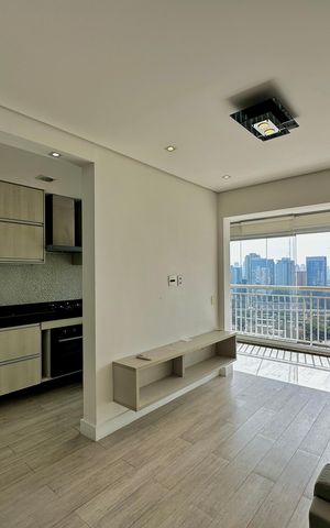 Apartamento à venda com 49m², 1 quarto e 1 vaga Apartamento à venda com 49m², 1 quarto e 1 vagaSala