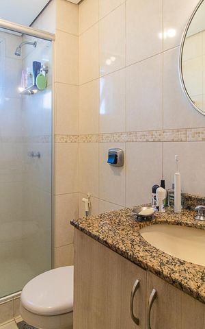 Apartamento à venda com 200m², 3 quartos e 2 vagasBanheiro da Suíte