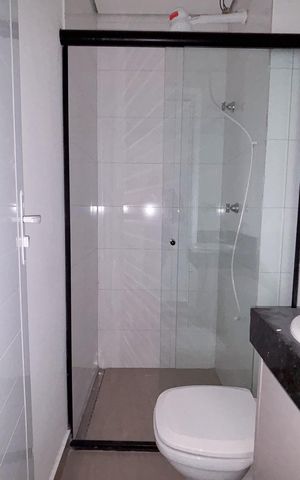 Apartamento para alugar com 28m², 1 quarto e sem vaga Apartamento para alugar com 28m², 1 quarto e sem vagaBanheiro Social