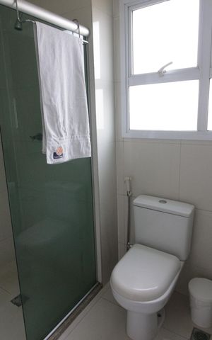Apartamento à venda com 137m², 3 quartos e 2 vagasBanheiro da Suíte 1