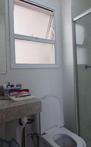 Apartamento à venda com 137m², 3 quartos e 2 vagasBanheiro da Suíte 2