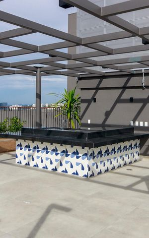 Apartamento à venda com 42m², 2 quartos e sem vaga Apartamento à venda com 42m², 2 quartos e sem vagaRooftop - Bar