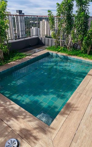 Apartamento à venda com 42m², 2 quartos e sem vaga Apartamento à venda com 42m², 2 quartos e sem vagaRooftop - Piscina