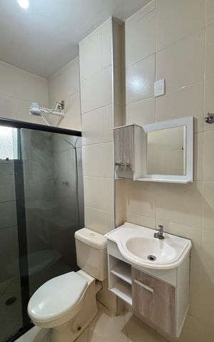 Apartamento para alugar com 60m², 2 quartos e 1 vaga Apartamento para alugar com 60m², 2 quartos e 1 vagaBanheiro