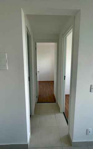 Apartamento para alugar com 32m², 2 quartos e sem vaga Apartamento para alugar com 32m², 2 quartos e sem vagaCorredor