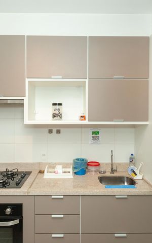 Studio à venda com 31m², 1 quarto e sem vagaCozinha