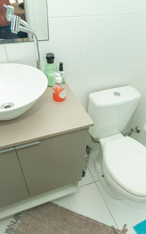 Studio à venda com 31m², 1 quarto e sem vagaBanheiro da Suíte