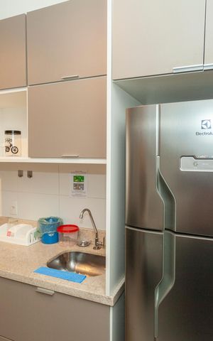 Studio à venda com 31m², 1 quarto e sem vagaCozinha