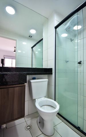 Apartamento à venda com 24m², 1 quarto e sem vagaBanheiro Suíte
