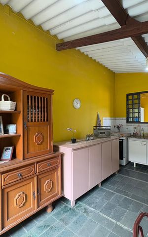 Casa para alugar com 400m², 4 quartos e 3 vagasCozinha da Edícula