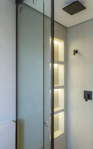 Studio à venda com 49m², 1 quarto e 1 vaga Studio à venda com 49m², 1 quarto e 1 vagaBanheiro