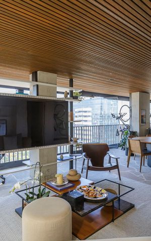 Apartamento à venda com 111m², 1 quarto e 2 vagasSala