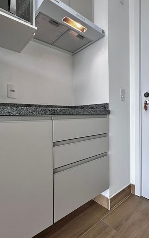 Studio à venda com 23m², 0 quarto e sem vaga Studio à venda com 23m², 0 quarto e sem vagaCozinha