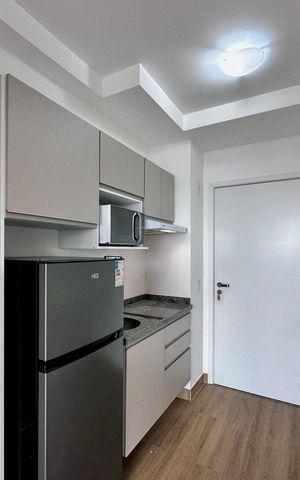 Studio à venda com 23m², 0 quarto e sem vaga Studio à venda com 23m², 0 quarto e sem vagaCozinha