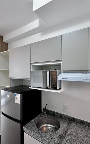 Studio à venda com 23m², 0 quarto e sem vaga Studio à venda com 23m², 0 quarto e sem vagaCozinha