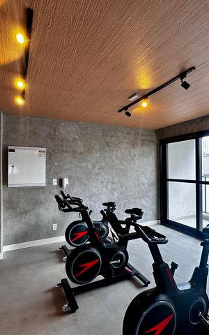 Studio à venda com 30m², 0 quarto e sem vaga Studio à venda com 30m², 0 quarto e sem vagaAcademia