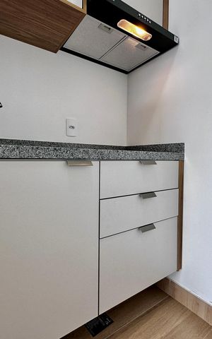 Studio à venda com 30m², 0 quarto e sem vaga Studio à venda com 30m², 0 quarto e sem vagaCozinha