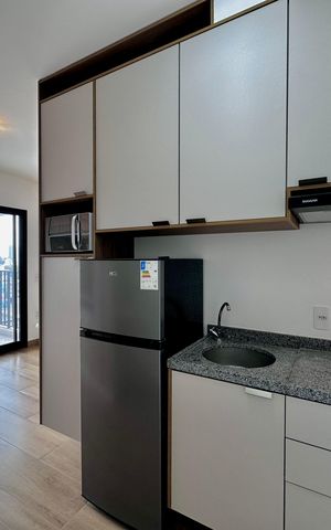 Studio à venda com 30m², 0 quarto e sem vaga Studio à venda com 30m², 0 quarto e sem vagaCozinha