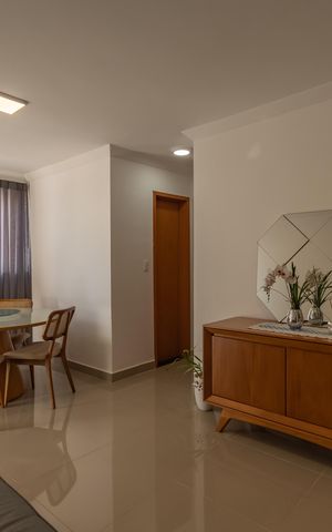 Apartamento à venda com 54m², 2 quartos e 1 vaga Apartamento à venda com 54m², 2 quartos e 1 vagaSala