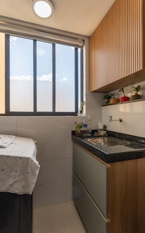 Apartamento à venda com 54m², 2 quartos e 1 vaga Apartamento à venda com 54m², 2 quartos e 1 vagaÁrea de Serviço