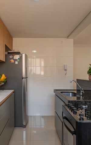Apartamento à venda com 54m², 2 quartos e 1 vaga Apartamento à venda com 54m², 2 quartos e 1 vagaÁrea de Serviço