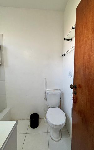 Apartamento para alugar com 42m², 1 quarto e 1 vaga Apartamento para alugar com 42m², 1 quarto e 1 vagaBanheiro da Suíte