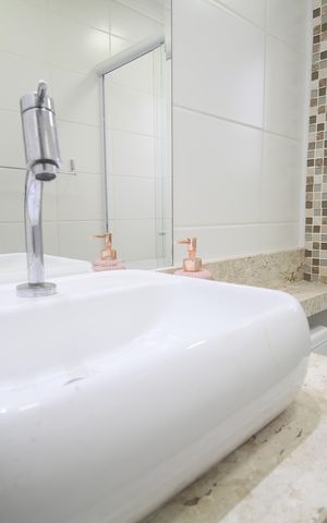 Apartamento à venda com 55m², 2 quartos e 1 vagaBanheiro